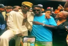 Arsenal’s Saka Meets Wizkid During Concert In London