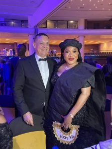 Guy Murray-Bruce and Toyin Abraham 