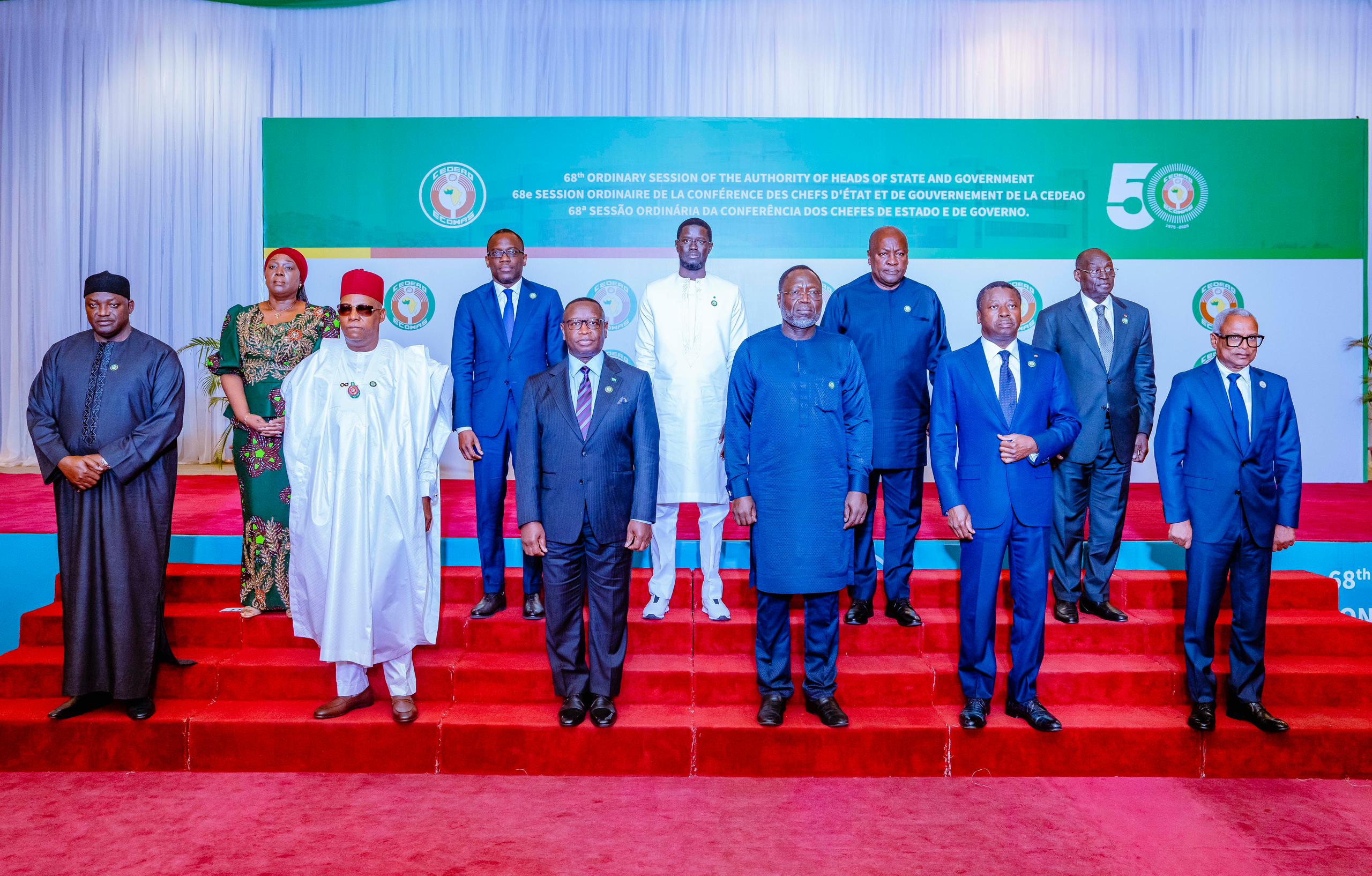 ECOWAS Unites: West African Leaders Vow Forceful Action Against Coups and Insecurity