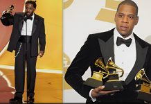 KENDRICK LAMAR BECOMES MOST AWARDED RAPPER IN GRAMMY HISTORY