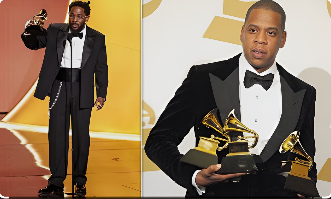 KENDRICK LAMAR BECOMES MOST AWARDED RAPPER IN GRAMMY HISTORY
